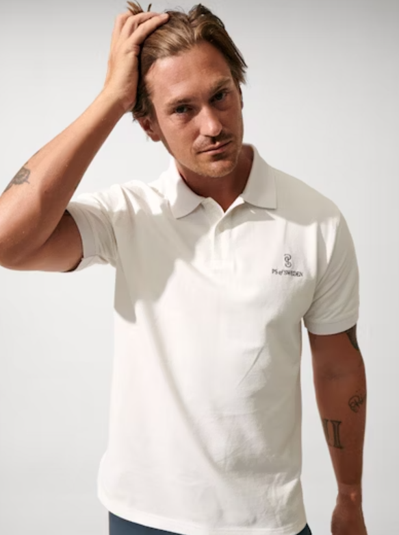 Men's short sleeve 'Lucas' - Ivory