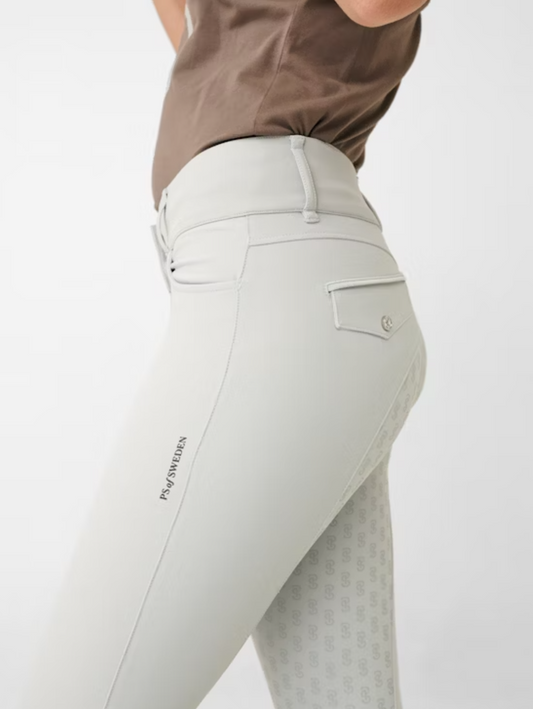 Pantalon 'Martina' - Gris perle