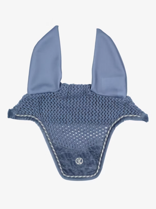 Bonnet 'Velours' - Bleu gris