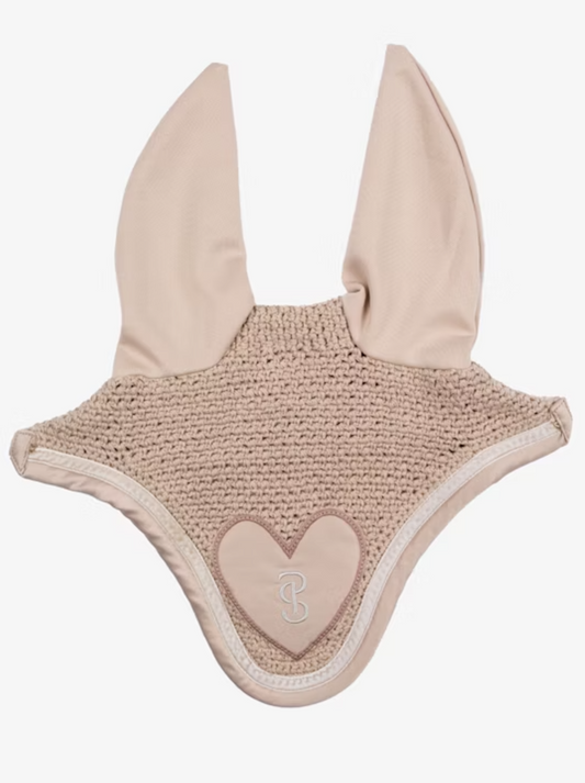 Bonnet 'Heart' - Taupe