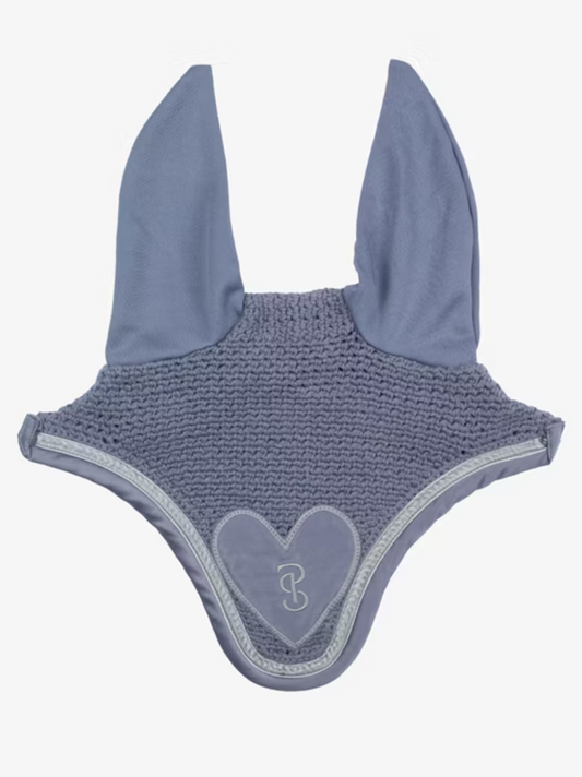 Bonnet 'Heart' - Bleu gris