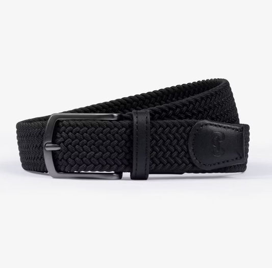 Ceinture élastique 'Trésor' - Noir